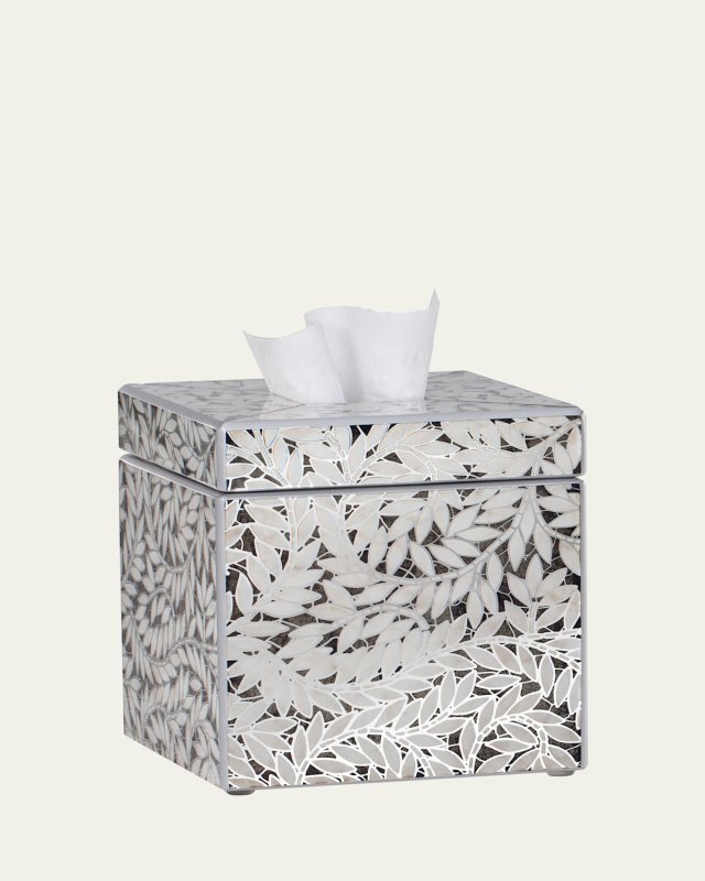 Willow Mirrored Tissue Box Cover